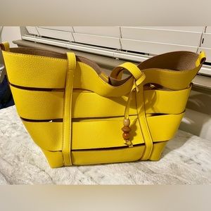 Chic summer Neiman Marcus tote bag